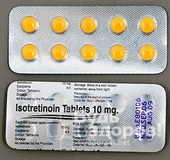 Таблетки Изотретиноин в дозировке 10 мг