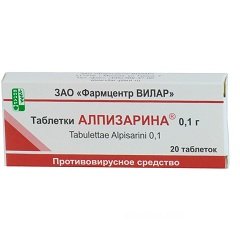 Противовирусное средство Алпизарин в таблетках