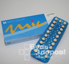 Пероральный контрацептив Микрогинон