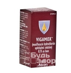 Вигамокс - препарат для лечения воспалительных заболеваний глаз