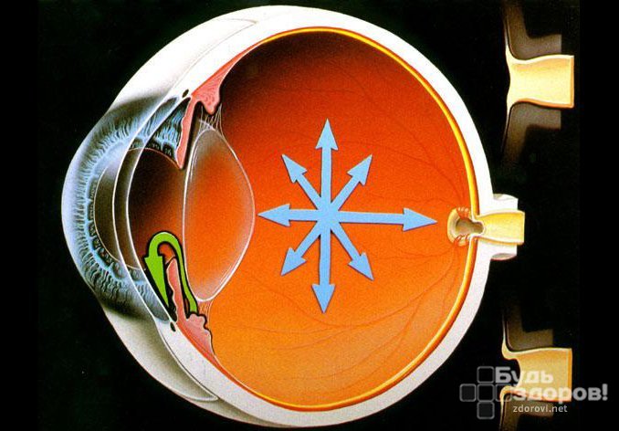 Внутриглазное давление — давление, оказываемое глазной жидкостью на капсулу глаза