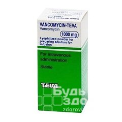 Ванкомицин - антибактериальный препарат