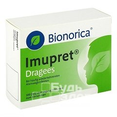 Имупрет в форме драже