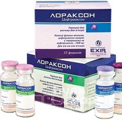 Лораксон - бактерицидный препарат