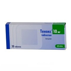 Тенокс в таблетках 10 мг