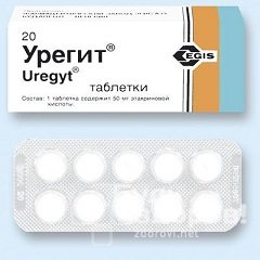 Таблетки Урегит