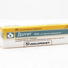 Долгит гель для наружного применения