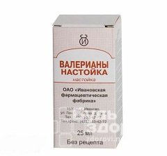 Настойка валерианы - успокоительное средство