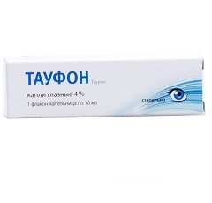 Глазные капли Тауфон