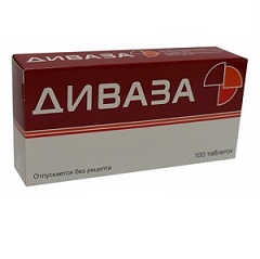 Диваза – инструкция по применению, отзывы о таблетках, цена, аналоги