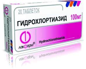 Таблетки Гидрохлортиазид – инструкция, показания, применение