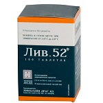 Лив 52 - инструкция, применение, отзывы