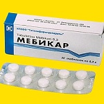 Мебикар - инструкция, применение, показания